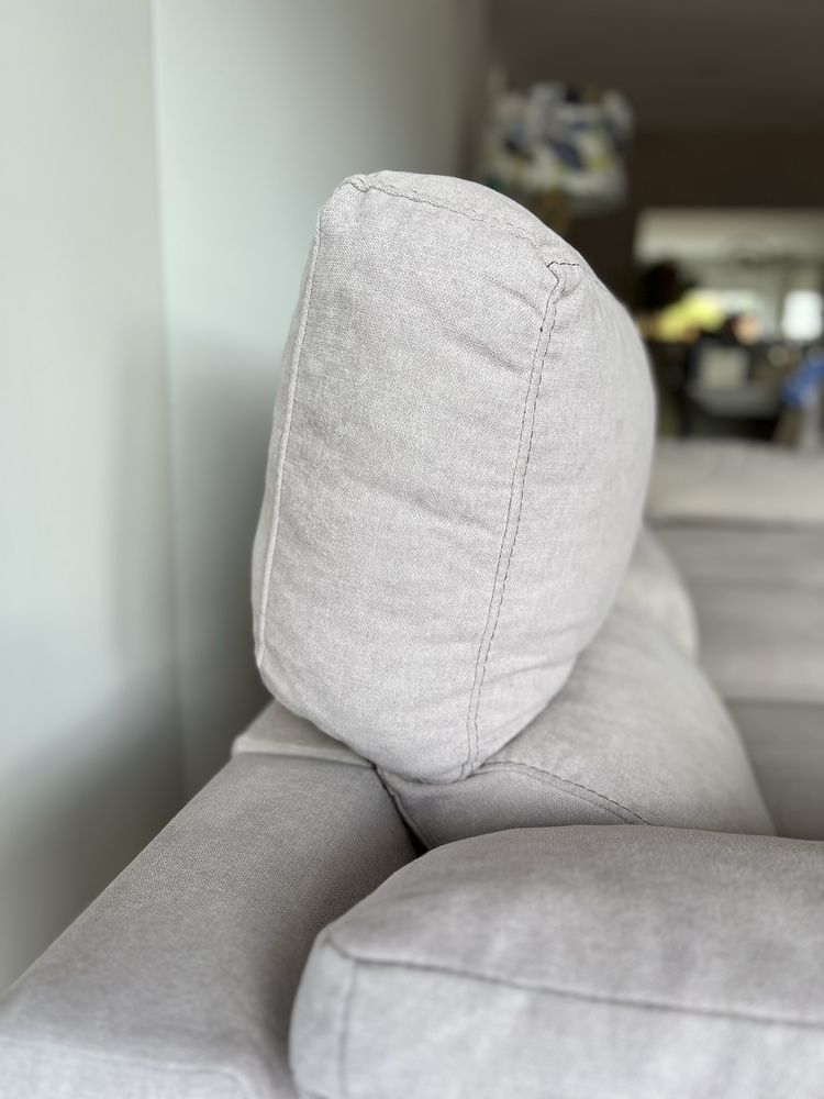 Sofá 3 lugares com chaise longue