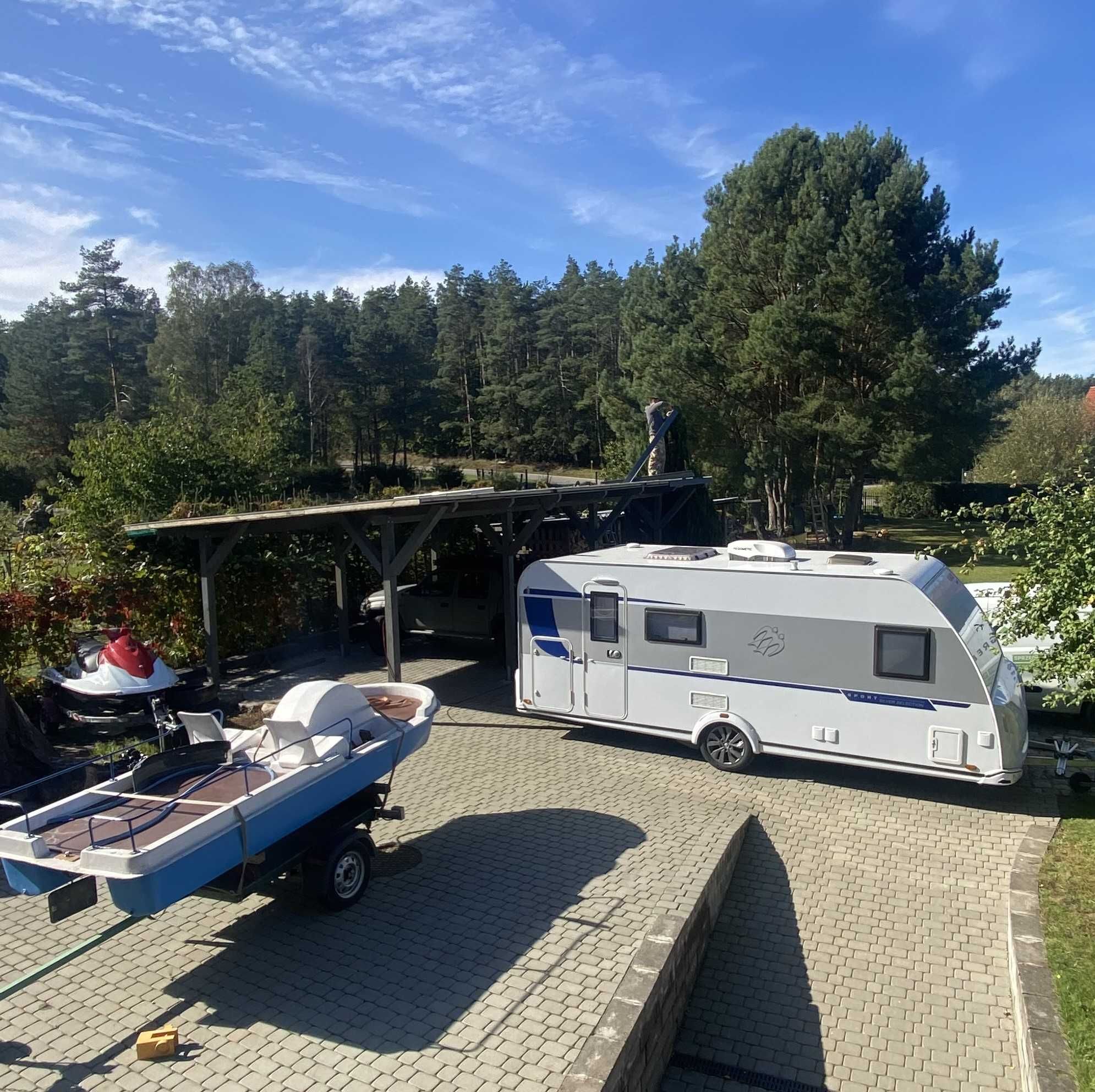 Przyczepa kempingowa KNAUS SPORT Silver Selection  550 FSK WYNAJEM