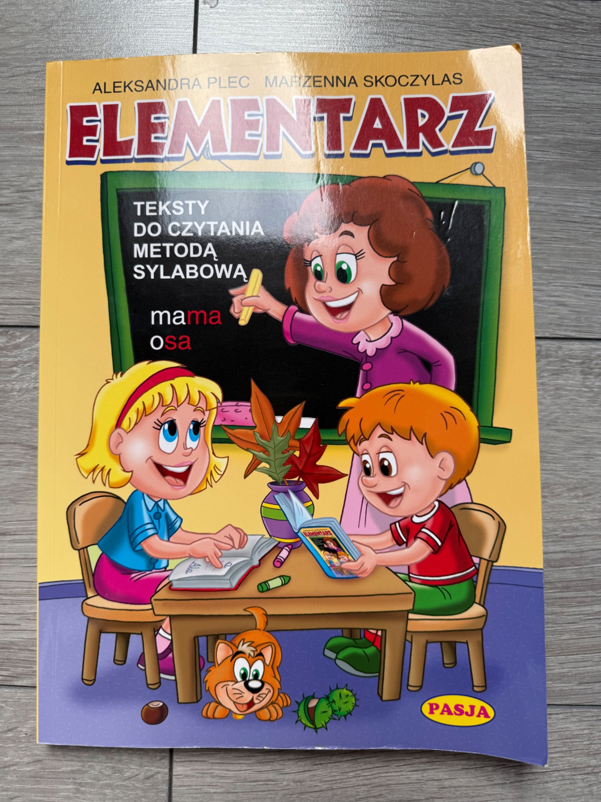 Elementarza do czytania metodą sylabową