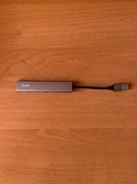 4-портовий  USB-хаб Trust Halyx (USB 3.2 A підключення)