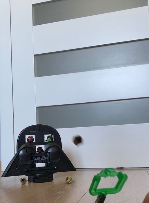 Gra zręcznościowa jenga angry birds star wars