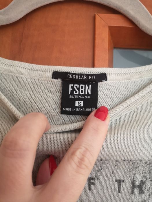 Sweter męski marki FSBN rozmiar S