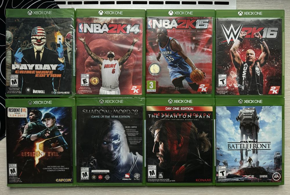 Игры PlayStation 4, Xbox 360/One/Series X, Nintendo DS, 3DS