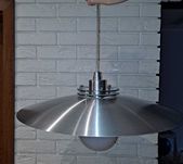Lampa stalowa do kuchni
