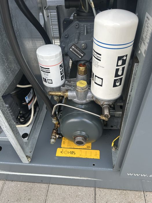Kompresor śrubowy  ATLAS COPCO GA7 FF 7.5kw Z OSUSZACZEM