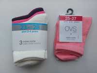 Комплект з літніх носочків OVS на дівчинку 2-5 років