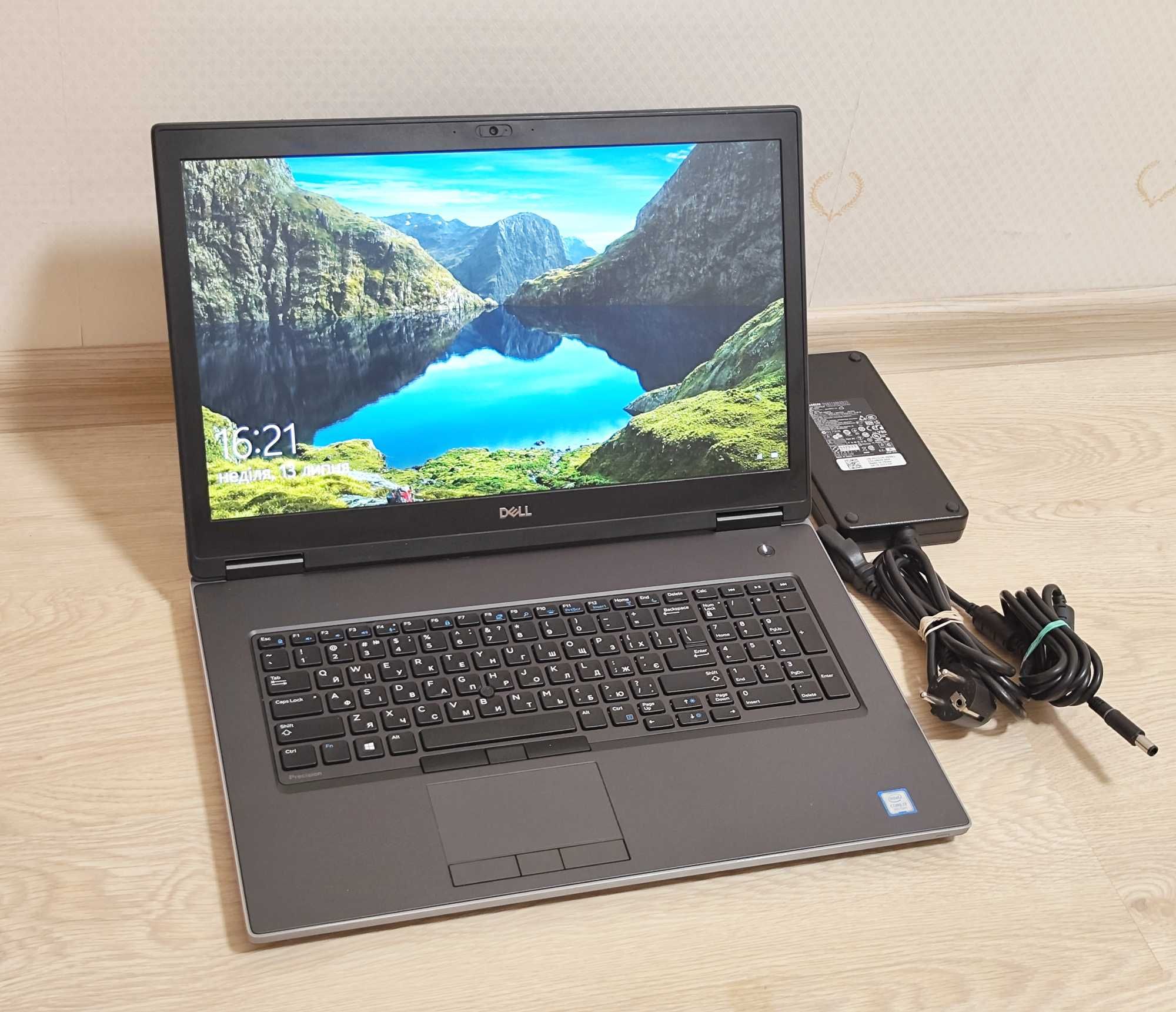 Dell Precision 7740 IPS i7-9750H 64Gb DDR4 SSD 1Tb RTX 4000 8Gb GDDR6