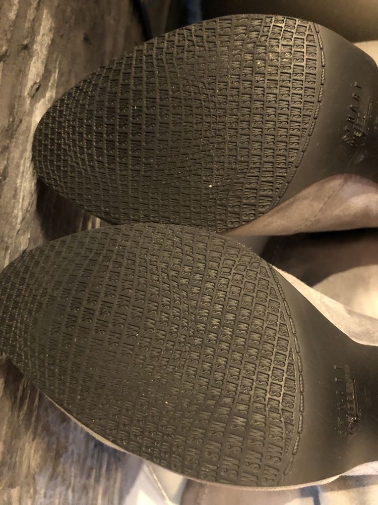 Stuart Weitzman szare długie kozaki rozmiar 37