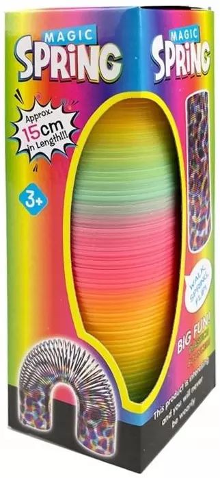 Sprężyna kolorowa duża. Trifox