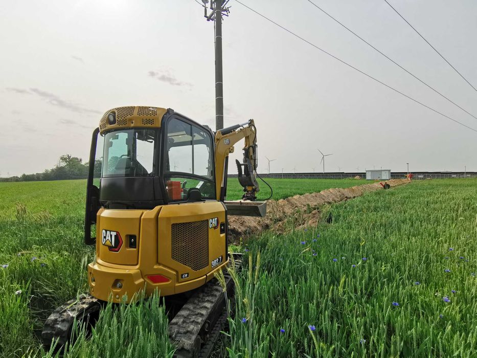 Koparka Usługi koparką Złotów i okolice