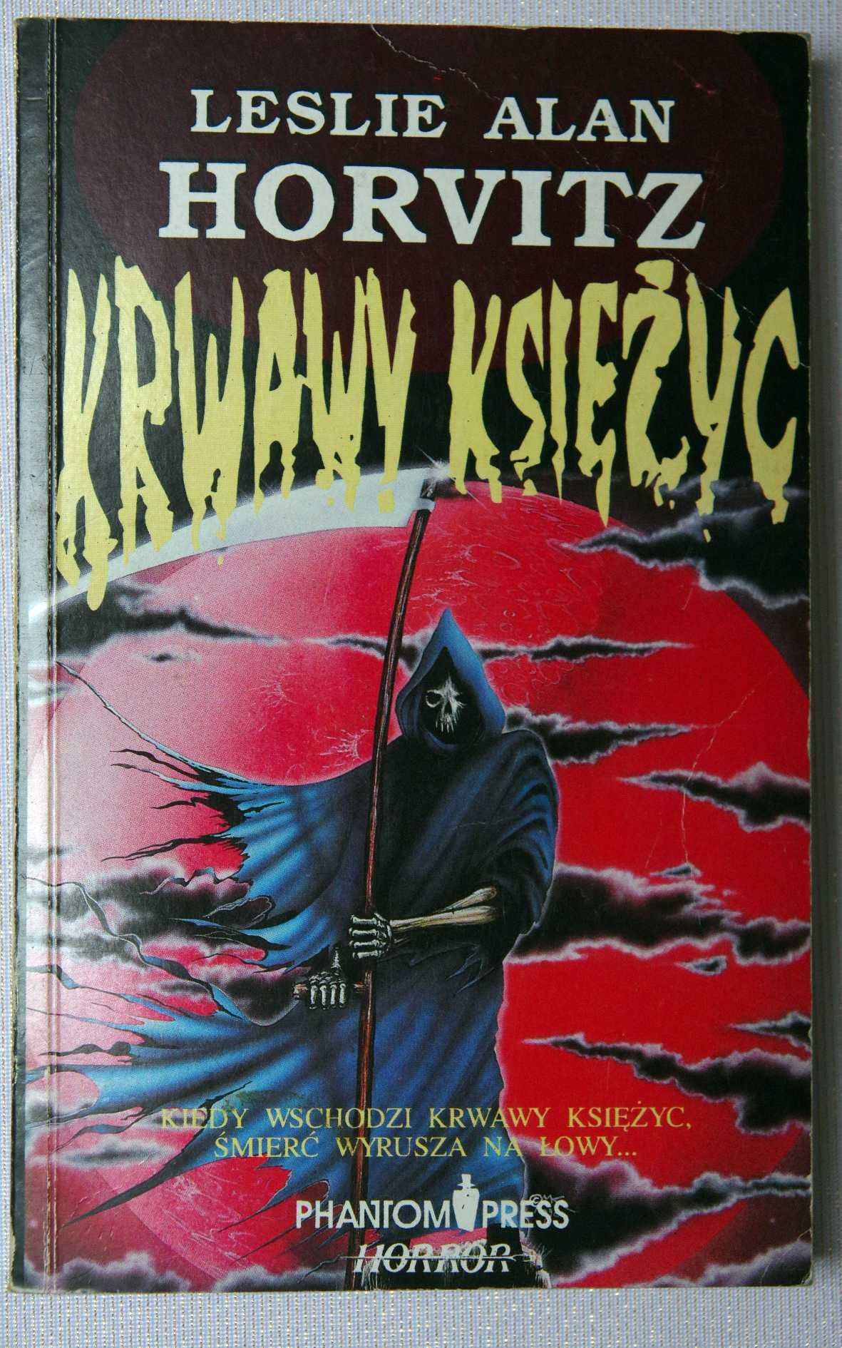 KRWAWY KSIĘŻYC - Leslie Alan Horvitz - HORROR
