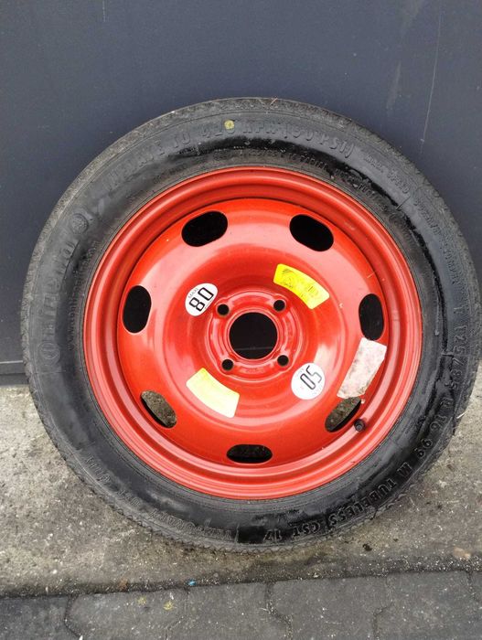 Dojadówka koło dojazdowe Peugeot 308  125/85 R16  ET10