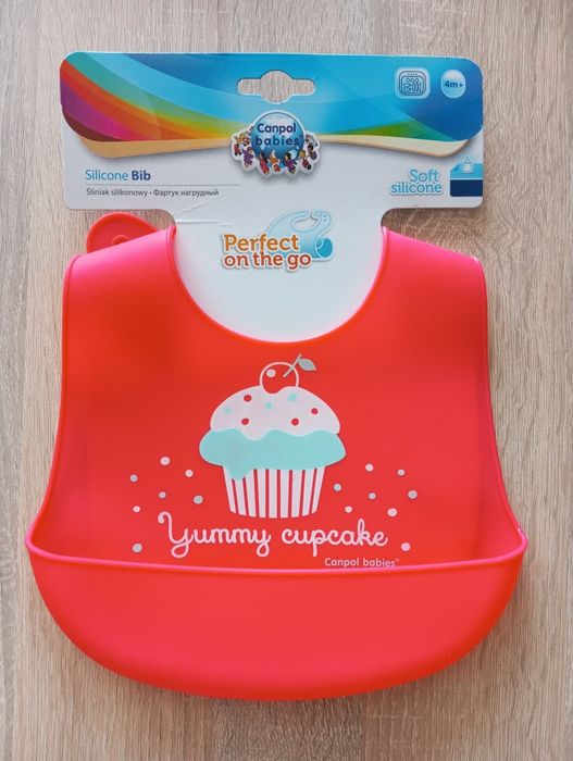 Śliniak silikonowy Canpol babies