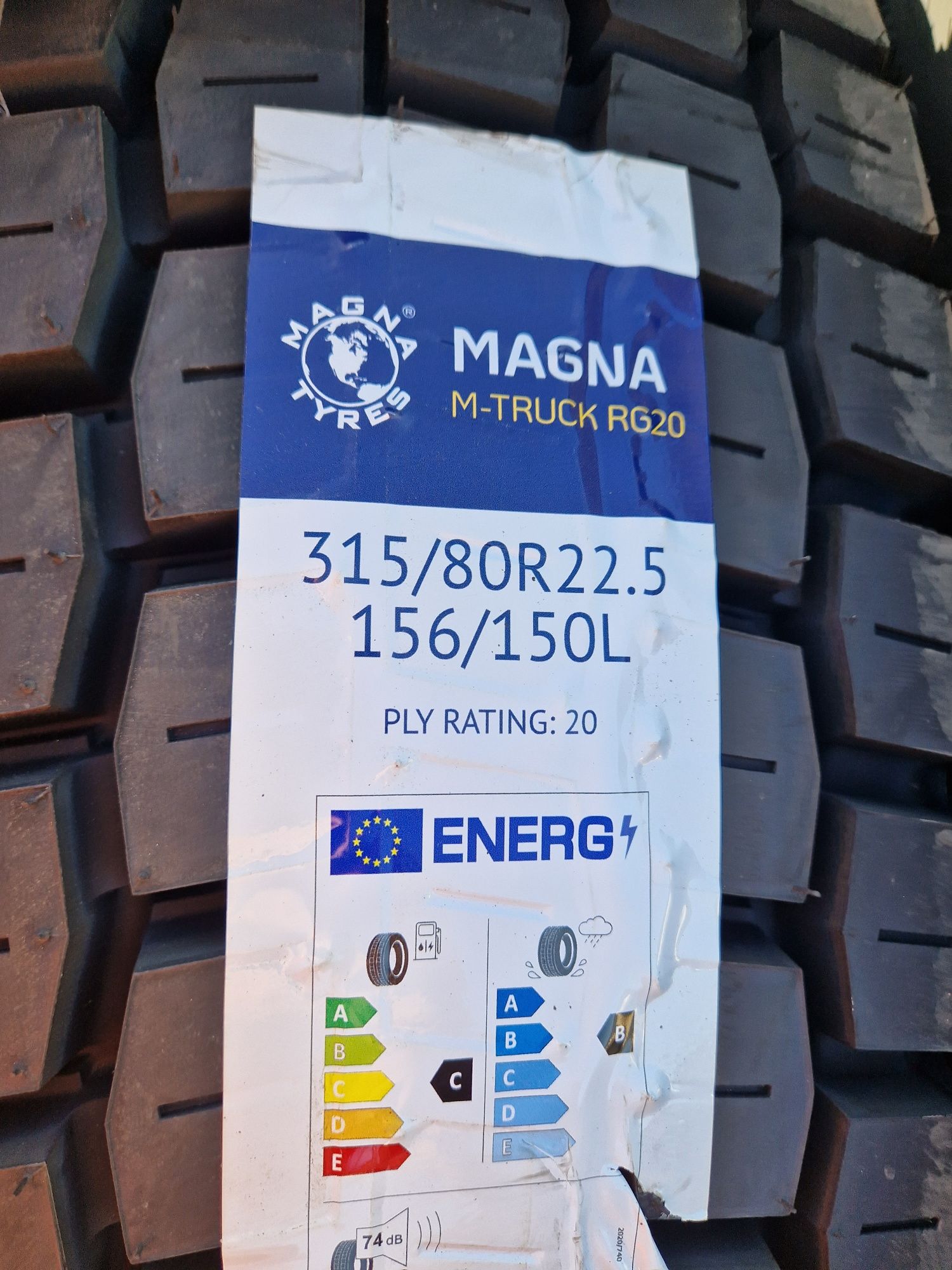 4x Nowe opony 315/80R22,5 MAGNA Napędowe Engineered in Holland