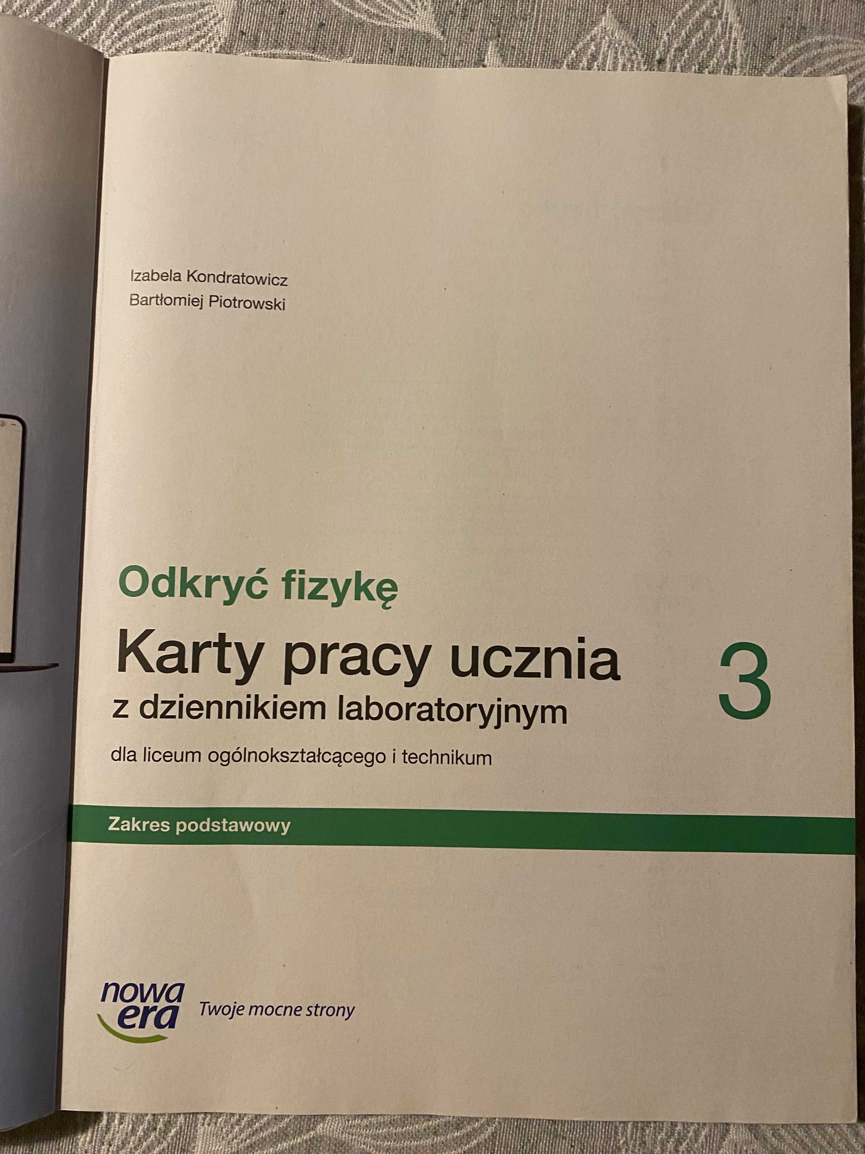 Odkryć fizykę 3 karty pracy