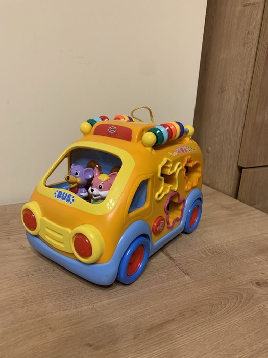Автобус- сортер/ машинка музична