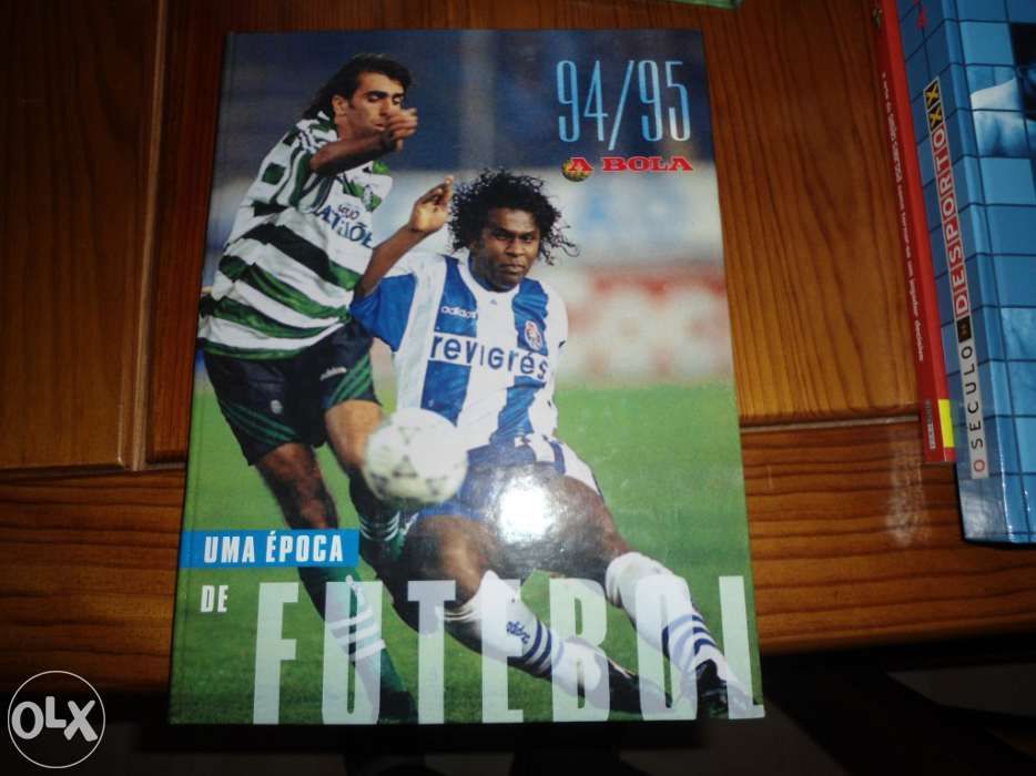 7 Livros de desporto/100 figuras futebol/século desporto/época 94/95