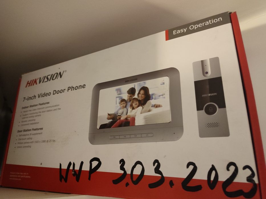 Essential sondy automat + wideodomofon hk vision