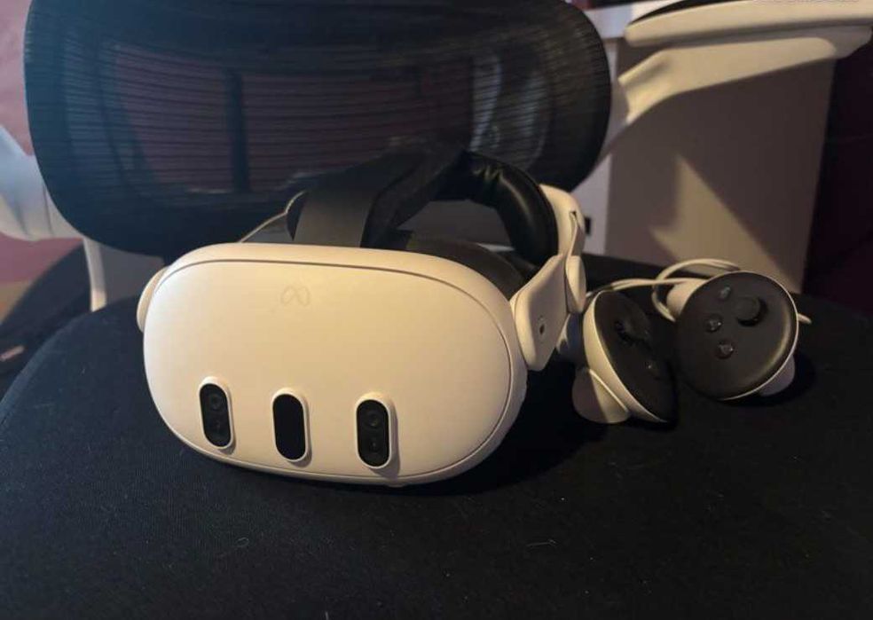 поганого зору Meta Quest 3 128 VR Шолом. Стандарт комплект +Кріплення