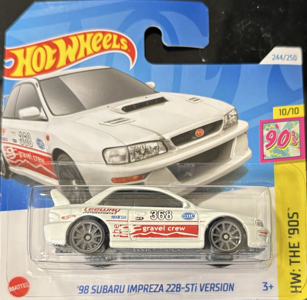 [NOVO] Miniatura Hotwheels 98’ Subaru Impreza