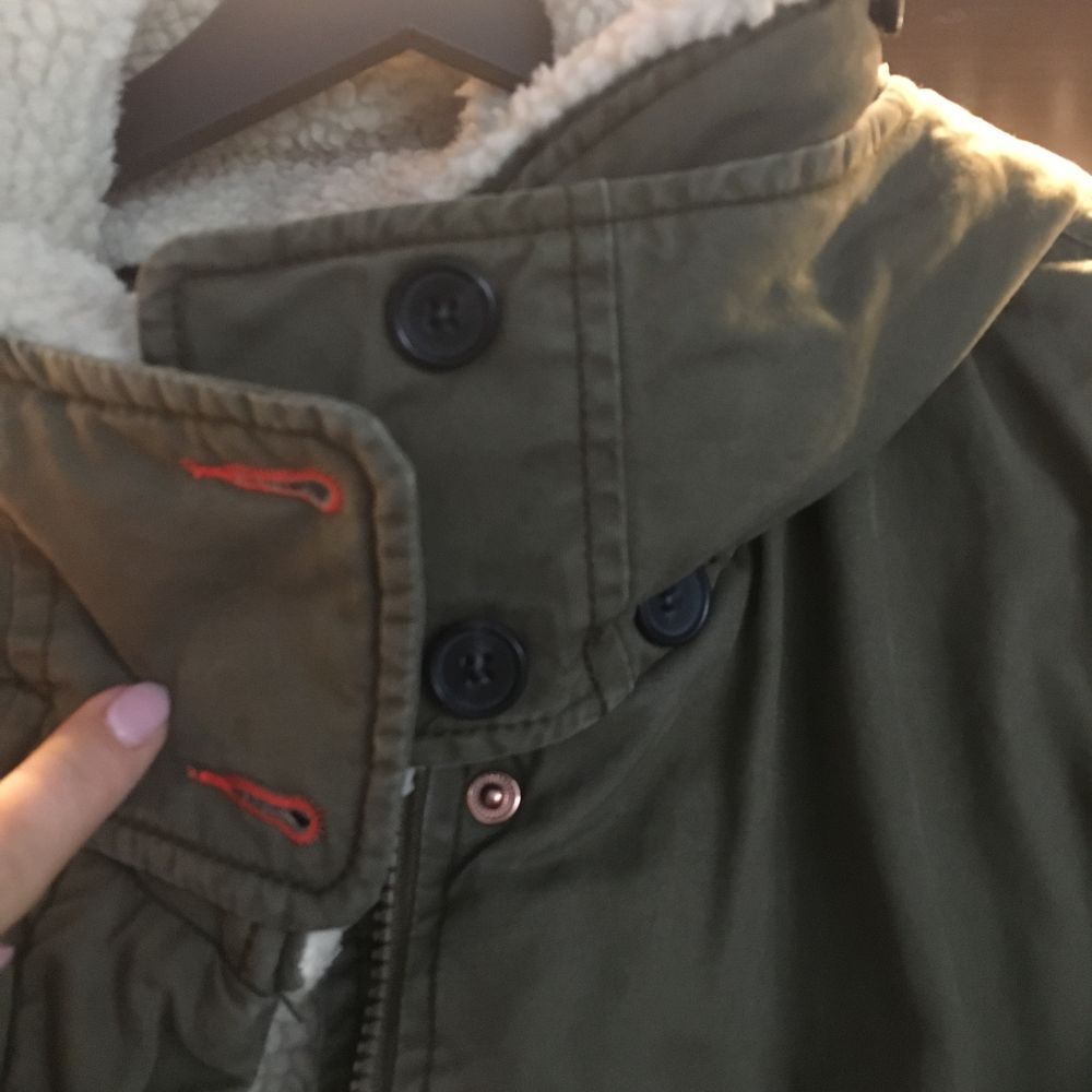 Kurtka zimowa Bench r.M khaki gruba parka