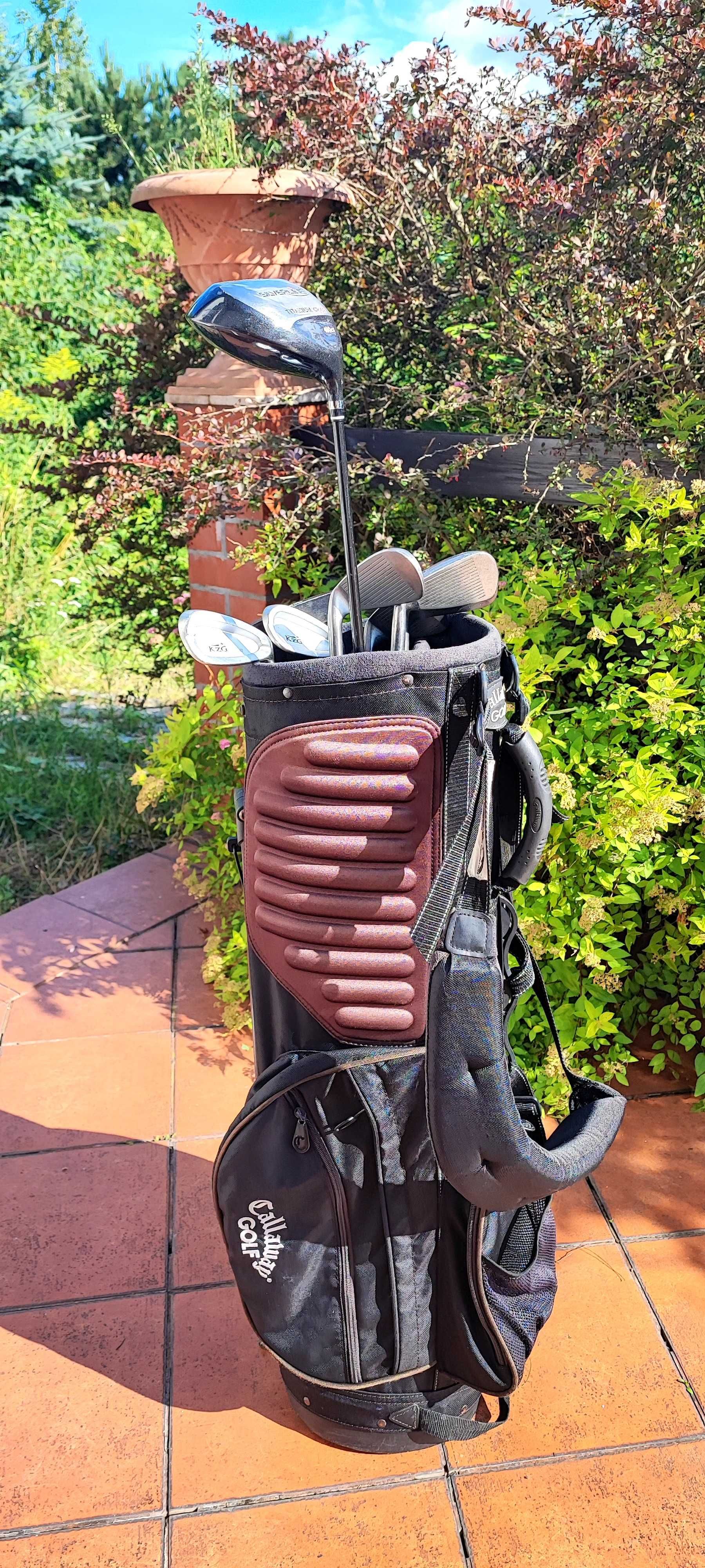 Torba golfowa Callaway.Kije do golfa.Zestaw.