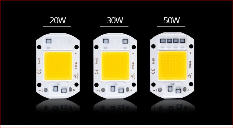 Светодиод 30W 220v LED COB прожектор 30вт драйвер 220в ремонт 100w