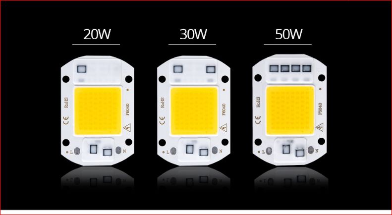 Светодиод 30W 220v LED COB прожектор 30вт драйвер 220в +термпаста 100w