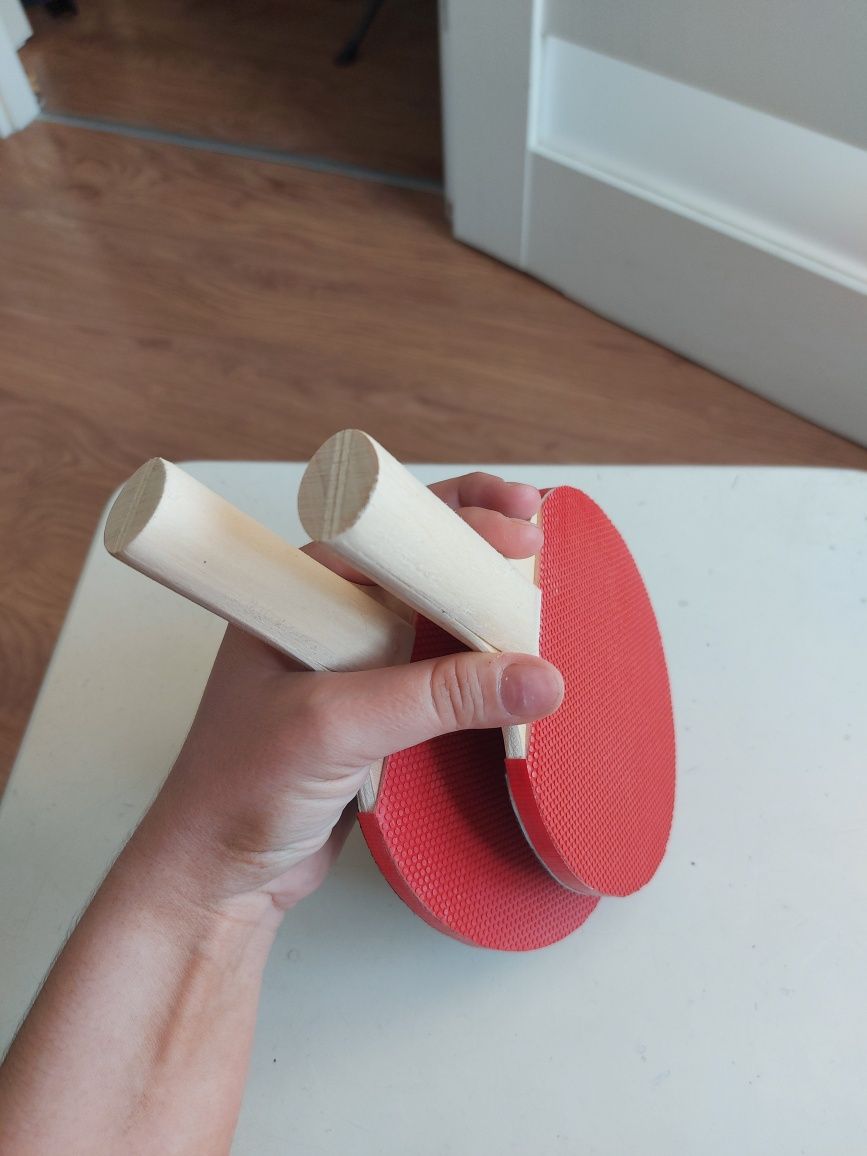 zestaw 2 paletek do ping-ponga tenisa stołowego rakietki