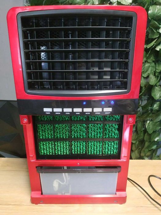 Wentylator podłogowy OneConcept Baltic Red #3918