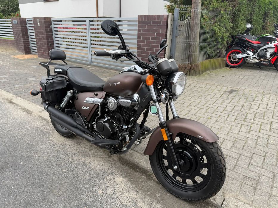 Keeway Superlight Keeway SuperLight 125    Kat.B*125cm*Sakwy*Oparcie*