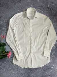 Белая премиальная рубашка мужская Prada Milano vintage (Оригинал)