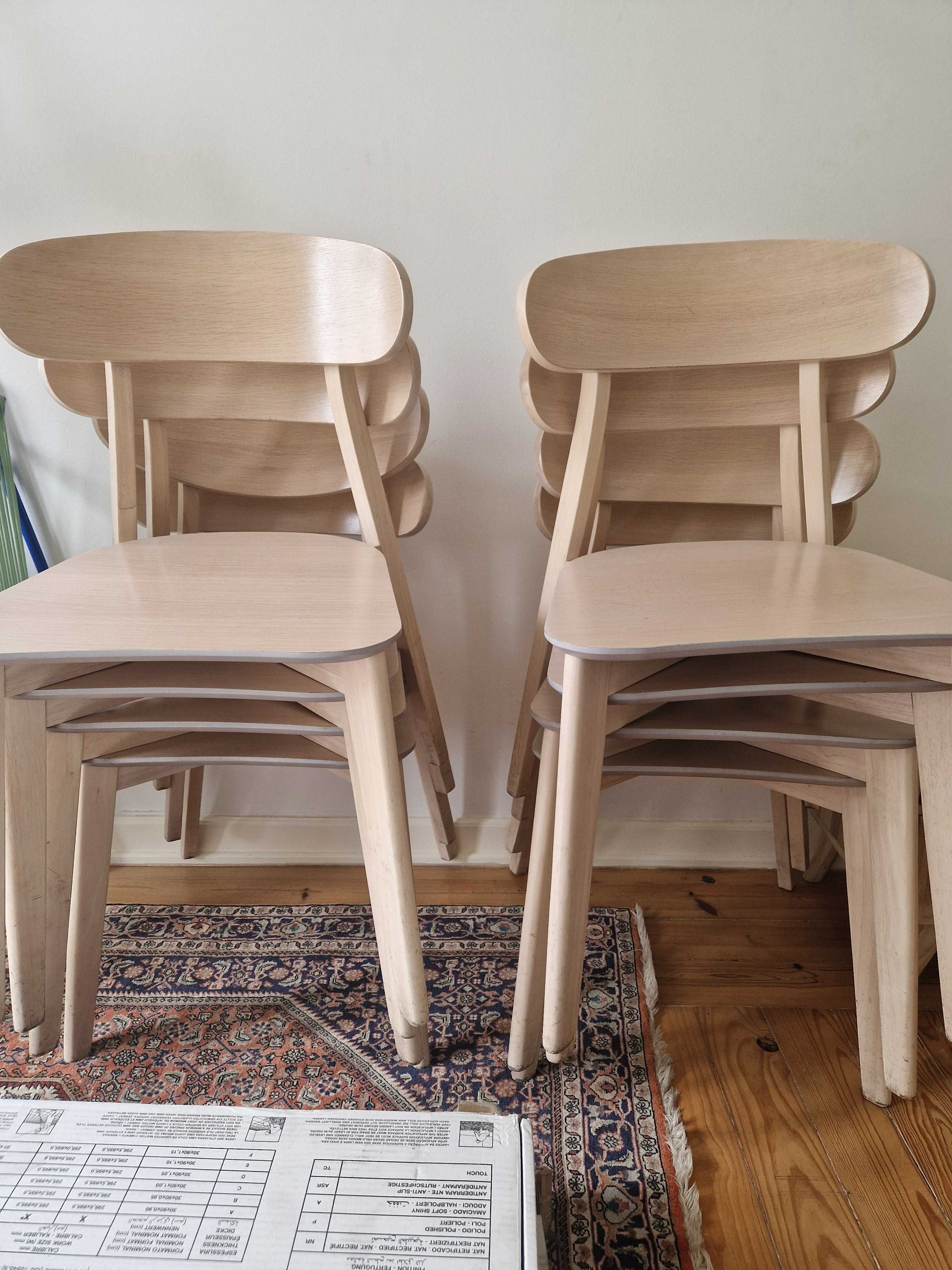 Cadeira chair SAFINA madeira x8