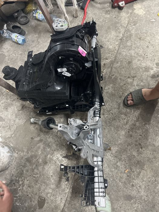 Пічка кліматичної системи  з рульовим валом