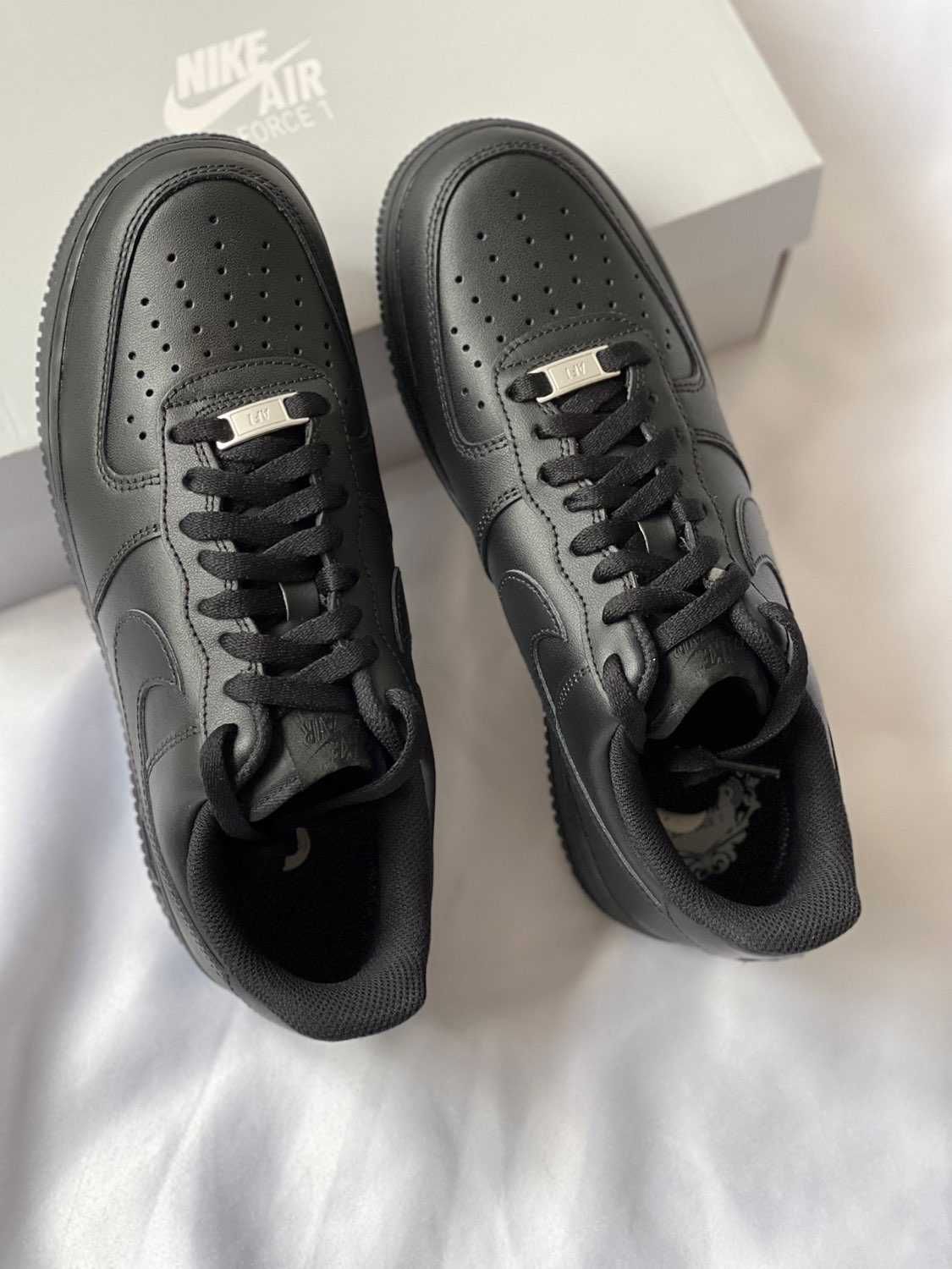 buty Espadryle NikeAirForce1 Black Espadryle R.44