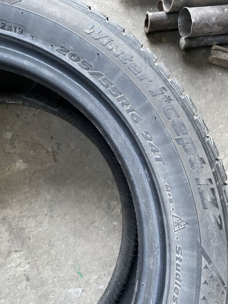 Зимова резина хенкук Hankook winter iz2 205/55/r16