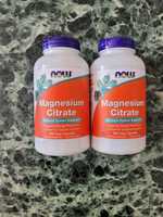 Magnesium Citrate (NOW, 240 капсул)