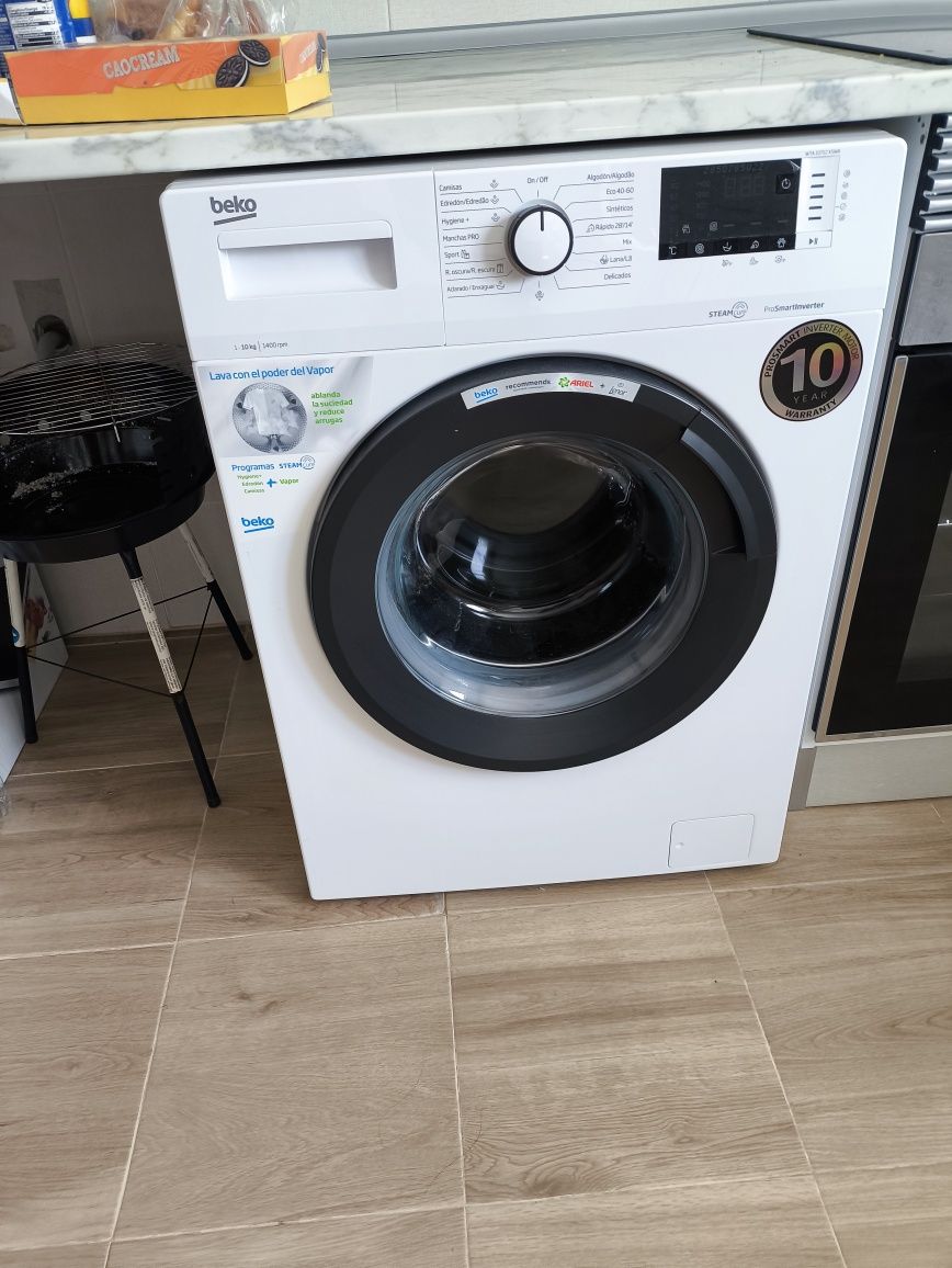 Máquina de lavar roupa 10kg