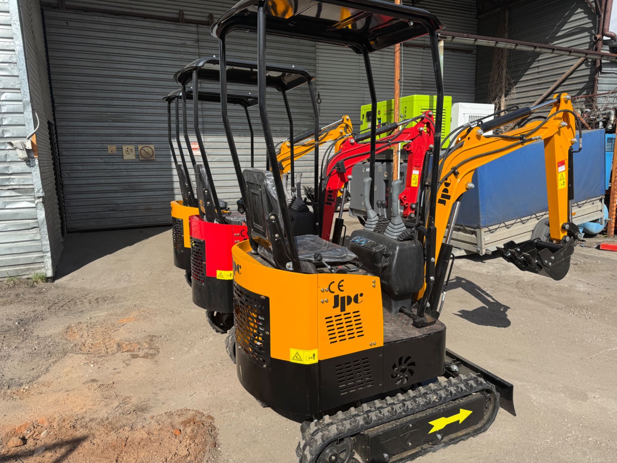 Mini koparka JPC HT 12 1020kg diesel 12HP nowa 17.499zł netto