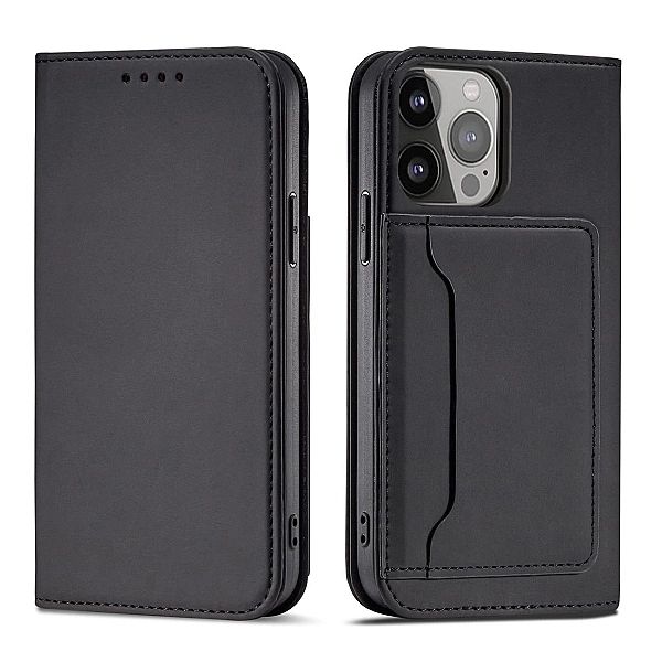 Magnet Card Case etui iPhone 14 Plus pokrowiec z klapką portfel podsta