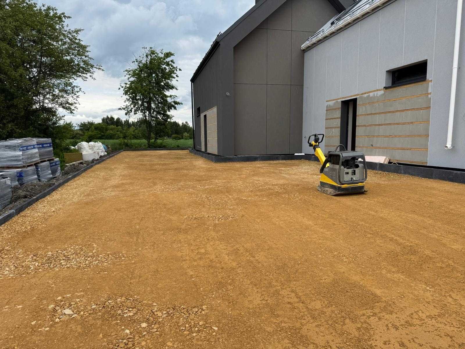Układanie kostki/Roboty ziemne/Wynajem