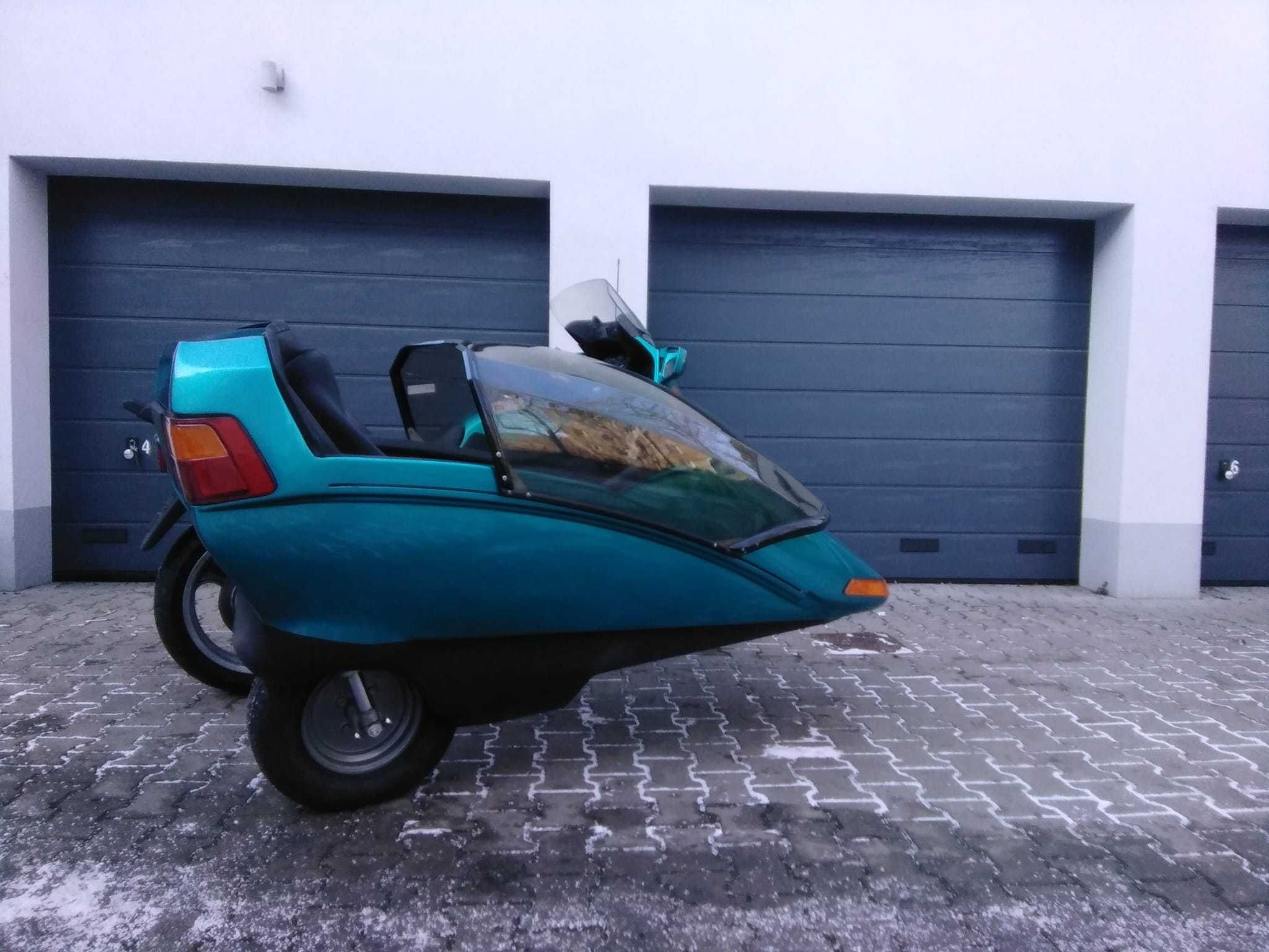 BMW K 1100LT z wózkiem bocznym Flexit