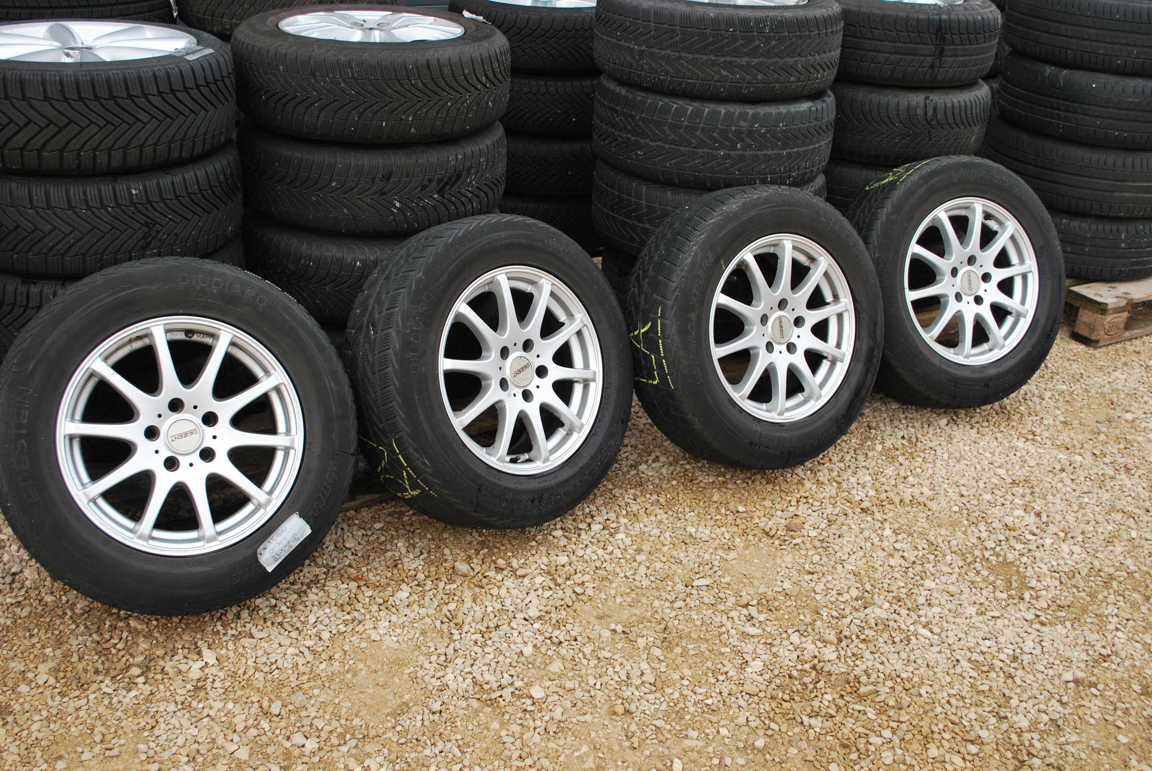 Koła 215/65/R16 5x112 Alufelgi + opony zimowe VW Sharan Tiguan