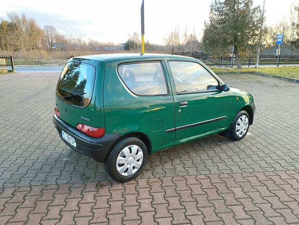 Fiat Seicento 900 benzyna 2002r Sprawny Tanio Siedlce
