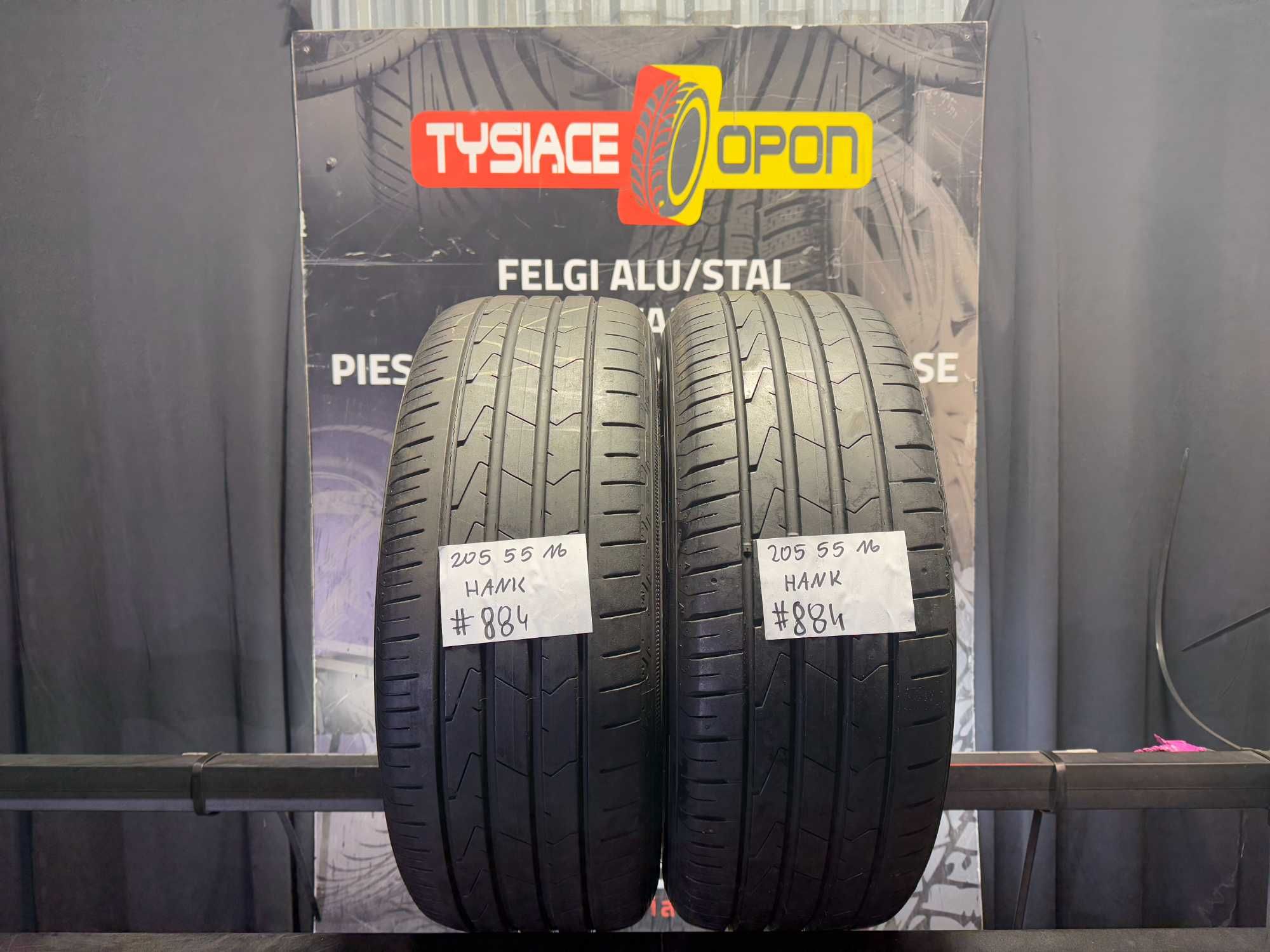 Opony Letnie 205/55/16 HANKOOK VENTUS #884
