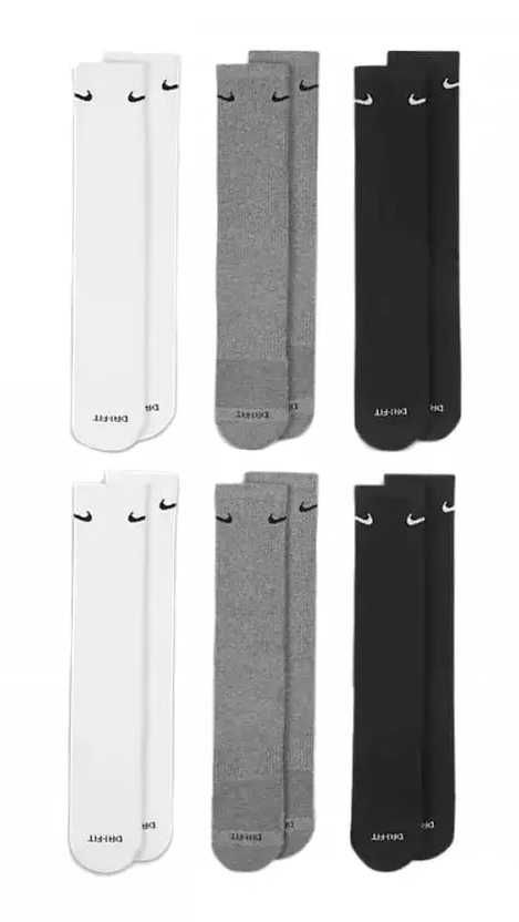 Шкарпетки Nike U Nk Ed Pls Csh Crw 6Pr - 132 (SX6897-965) ОРИГІНАЛ!