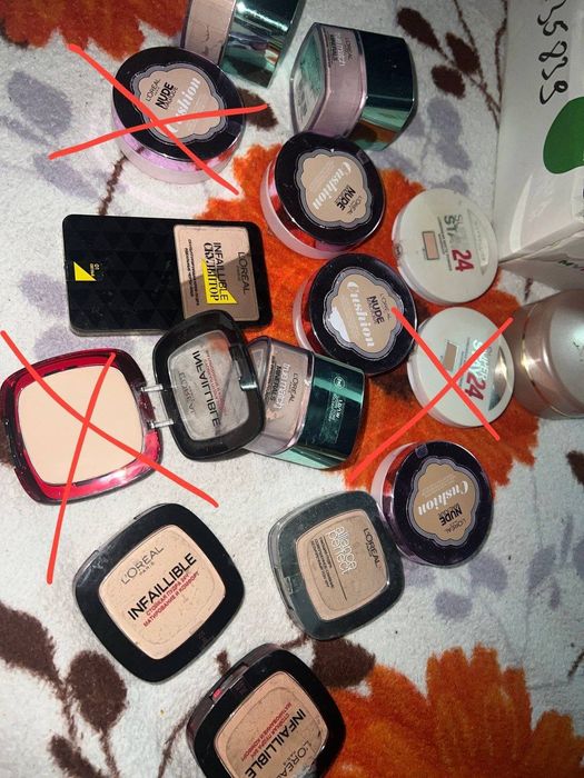 Помада пудра блеск