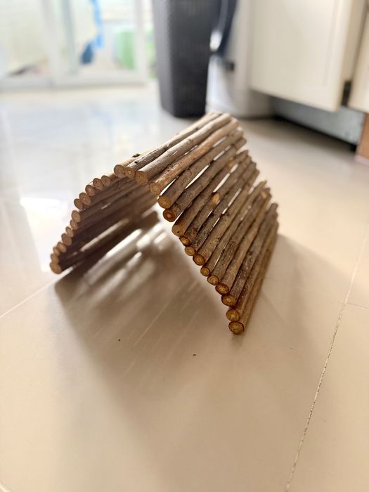 Ponte madeira coelho/porquinho-da-india