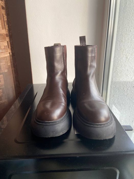 Ботинки зимние челси