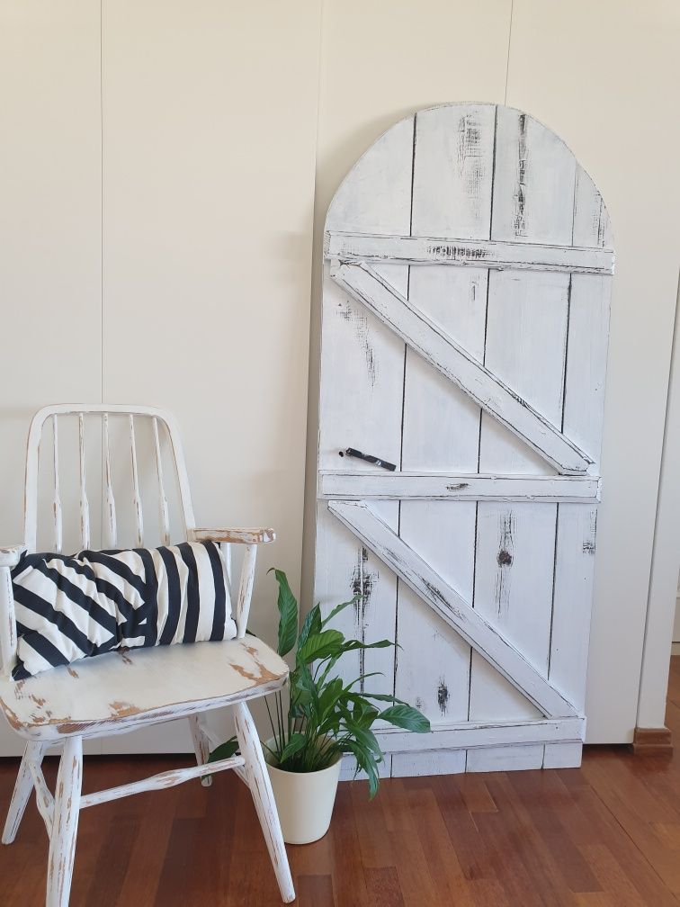 Antiga porta de madeira 172×75cm Old wooden door